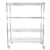 5 Tier Heavy Duty Steel Storage Rack with Wheels