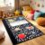 5 x 7.6 ft Large Classroom Rug Composition Notebook Carpets Soft Fluffy Pastel Play Carpet Educational Area Rug Back to School Non-Slip Learning Floor Mat Washable for Nursery Playroom Reading Corner