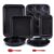 6-Piece Nonstick Bakeware Set, Carbon Steel Baking Pans with Roasting Pan, Cookie Sheet, Cake Pan, Loaf Pan, Muffin Pan, Oven and Dishwasher Safe