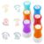 6-Piece Set of Teacher Stamps – 6-Colorful Animal Grading for Classroom Teacher Stamps for Grading Inking Stamp Behavior Stamps for Classroom Teacher Self-Inking Rubber Stamps