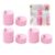 6-Piece Tumbler Funnel Set Compatible with Glitter Tumblers, Craft Funnel Inserts for Glitter, Powder and DIY Tumbler Making Supplies