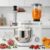 6-Quart 3-in-1 Tilt-Head Stand Mixer with Meat Grinder & Juicer