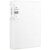 60-Pocket Binder with Plastic Sleeves, A4 Display 60 Pages with Clear Sheet Protectors, Portfolio Presentation Book for Artwork, Document Organizer Binder, White