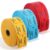 6000 Pcs (3000 Pairs) Raffle Tickets Double Roll – 3 Rolls of 2000 Tickets Each (Red/Blue/Yellow) – 2″x2″ Consecutively Numbered 50/50 Ticket for Events, Fundraisers, Carnivals, Entry & Door Prizes