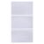 600pcs Lined Index Cards Paper Double Sided Ruled White
