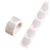 600pcs Scratch Off Stickers Heart DIY Labels for Crafts, 0.98in Paper Sticker Roll