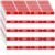 608 Pcs Hello My Name is Stickers, Name Tag Stickers,3″” x2, Red