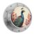 60 Minute Peacock Magnetic Kitchen Timer with Loud Alarm