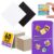 60Pack 2.5×2.5IN Square Mini Canvas Magnets, Small Magnetic Paint Canvas