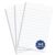 60 Pack 3 x 5 Index Cards Vertical Ruled Thick White Index Cards Lined Flash Cards Blank Red and Blue Ruled Lines Both Sides Note Cards for Record Idea To Do Lists Studying Office School Supplies