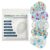 60pcs Adhesive Eye Patches 5 Styles Eye Patches for Kids Teens(Style-C)