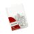 60Pcs Clear Round Flat Push Pins for Display Picture