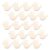 60pcs Hand Shaped Unfinished Wood Plaque for DIY Painting