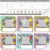 60 Pcs Kid Photo Desk Nameplates Set, Composition Classroom Photo Name Tags and Desk Name Tags, Self-Adhesive Student Name Plates for Back to School Preschool Elementary Teaching Supplies