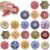 60 Pcs Mini Fidget Spinners for Party Favors, Fidget Toys Bulk for Classroom Prizes, Easter Basket Stuffers, Kids Adults Stress Relief Sensory Toys Christmas Valentine Gifts