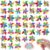 60PCS Mini Fidget Spinner Toys, Fidget Spinners Bulk Stress Relief Sensory Toys for Kids & Adults, Party Favors Gifts for Kids Teens, Classroom Prizes