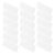 60pcs Name Tags Labels Magnetic Writable Reusable Dry Erase
