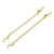 60pcs Necklace Extender Chains with Lobster Clasps for Jewelry Making