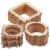 60pcs Unfinished Wood Cutouts Hanging Pendants