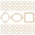 60pcs Unfinished Wooden Cutouts DIY Hanging Ornament for Home Decor