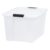 60 Quart Stack & Pull™ Plastic Storage Box with Buckles, Pearl