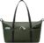 LOVEVOOK Laptop Tote Bag for Women, Work Teacher Nurse Bag with Zipper, Large Computer Shoulder Handbag, Black