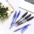 QTQYQJ Erasable Gel Pens – 6 Pack Heat Erase Pens for Fabric Black/Blue Inks Pens 0.5mm Fine Point Refillable Ball Pen Gel Ink Rollerball Pens