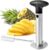 Pineapple Corer and Slicer Tool, Stainless Steel Pineapple Core Remover Tool,Stainless Steel Pineapple Cutter for Home Kitchen with Sharp Blade for Diced Fruit Rings
