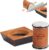 Rolling Knife Sharpener, Multi-Angle Knife Sharpening Tool with Industry Diamonds for Kitchen Knives – Knife Sharpener Kit Offers 15, 20, 18, 22 Degree Sharpening, large, Wood