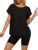 REORIA Womens Oversized T Shirt