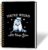 XUNLURY Funny Black Racoon Opossum Meme Notebook, Possum Journal, Opossum Gifts for Women, You’re Weird I’ll Keep You Spiral Notebooks 5.5×8.3 Inch
