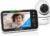 HelloBaby No WiFi Baby Monitor 5″ Screen 30-Hour Battery Pan-Tilt-Zoom Video Upgrade with Camera and Audio, Night Vision, VOX, 2-Way Talk, 8 Lullabies and 1000ft Range, HB6550