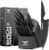 Haugo Kitchen Knife Set With Block, 15-Piece 304Stainless Steel Professional Knives, Dishwasher Safe And Sharpener, Comfortable Grip Reduces Hand Fatigue 30%, Black Knife Set For Cooking