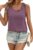 Womens V Neck Sleeveless Tank Tops