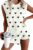 KEVAMOLLY Women Polka Dot Sleeveless Lounge Set