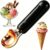 Ice Cream Scoop Heated, Electric Ice Cream Scooper for Hard Ice Cream | LED Display, 3 Temp Settings, Rechargeable, Waterproof IP67, Effortless Scooping, Great for Gelato, Sorbet & Frozen Yogurt