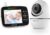 ANMEATE Baby Monitor with Remote Pan-Tilt-Zoom Camera,Large Display Video Baby Monitor with Camera and Audio |Infrared Night Vision |Two Way Talk | Room Temperature| Lullabies and 960ft Range（Black1）