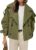 TANKANEO Womens Cropped Trench Coat