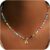 TREASURE BENDER Colorful Initial Necklace for Girls