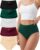 LINCCURE Womens Cotton Underwear 5 Pack
