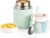 Insulated Thermo Soup Jar for Kids & Adults, 27 oz Stainless Steel Thermal Food Container with Spoon, Triple Layer Insulation (Blue)