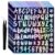 616 Pcs Glitter Letter Stickers, 8 Sheets Vinyl Alphabet Stickers