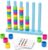 Color Stack Challenge Game-Fast-Paced Color Match Stacking Board Game Quick Thinking Head-to-Head Party Game for Family Game Night Travel-Friendly Competition Set for 2-4 Players (3)