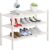 BUYMOTH 3 Tier Bamboo Shoe Rack