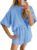 FISOEW Womens Summer Lounge Shorts Sets