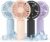 VANSMAGO 4 Pack Mini Handheld Fan