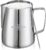 12oz Stainless Steel Milk Frothing Pitcher with Precision Spout and Measurement Markings for Espresso and Cappuccino, Silver