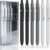 Gel Pens 6 Pcs 0.5mm Fine Point Black Ink Pen