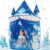 Skirfy Princess Play Tent, Frozen Toy for Girls, Ice Castle Kids Tent Indoor and Outdoor, Large Imaginative Playhouse for Toddler 3+,Christmas Birthday Thanksgiving Gift for Girls-64.2*41.3*41.3 inch