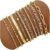 YEEZII 10 Pcs Gold Bracelets Set